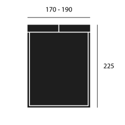 Crono Double bed dimensions