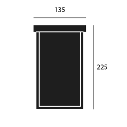 Saturn Single bed dimensions
