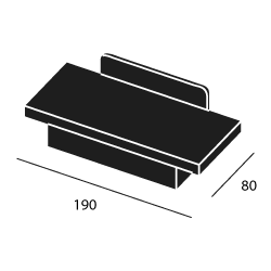 Aura Bed / alternative configuration dimensions