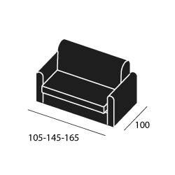 Charisma 2 Sofa dimensions