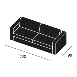 Harmony Sofa dimensions
